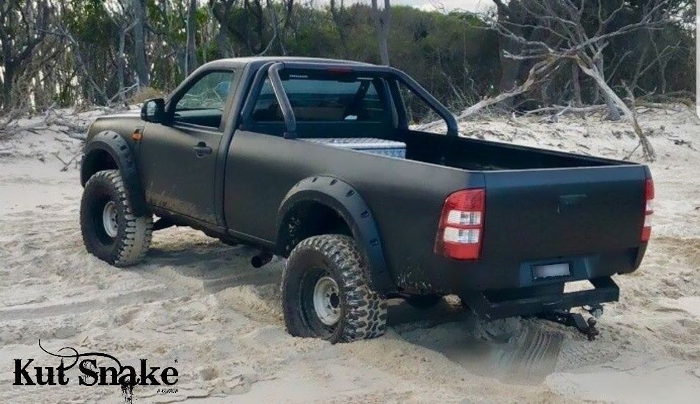Kut Snake fender flares Ford Ranger PJ/PK - 75mm width - textured surface
