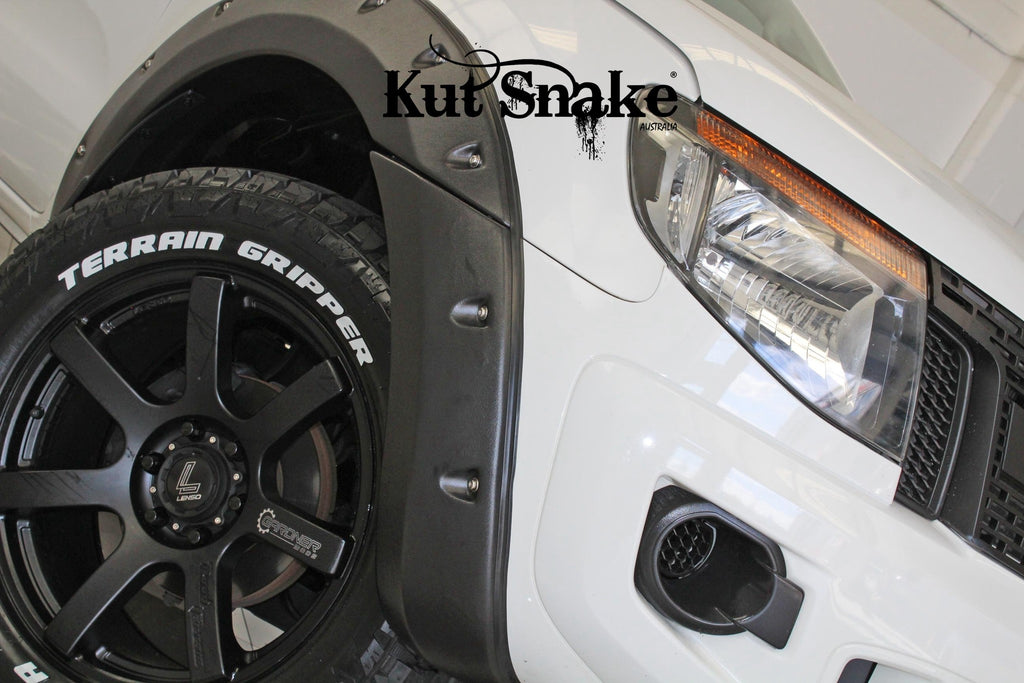 Kut Snake fender flares Ford Ranger PX1 Slim - 40 mm width - structured surface