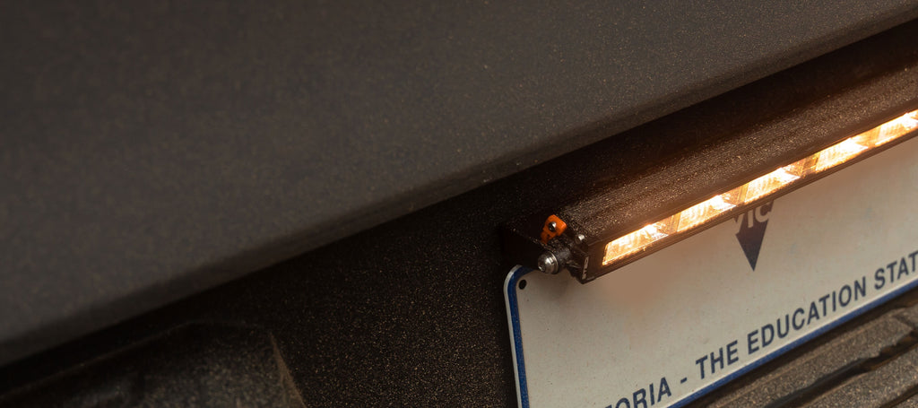 STEDI license plate holder for Micro V2 LED Light Bar 13.9 inch