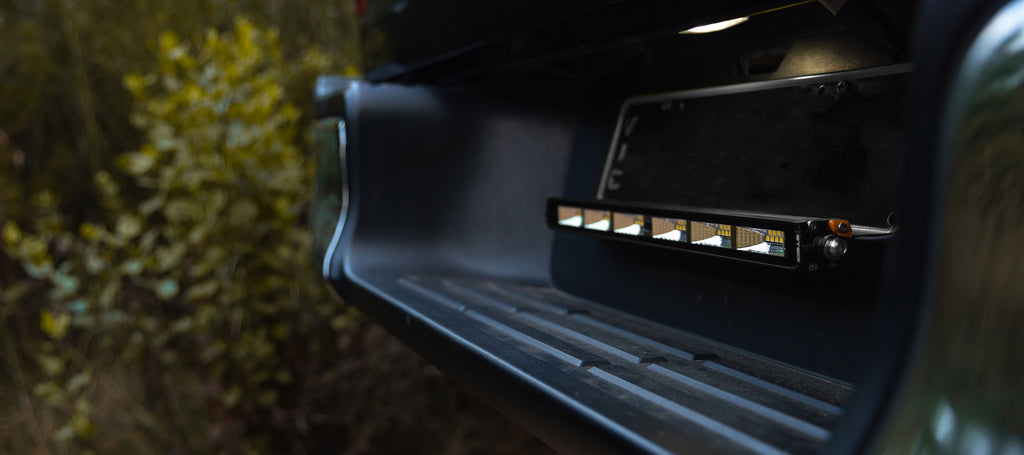 STEDI license plate holder for Micro V2 LED Light Bar 13.9 inch