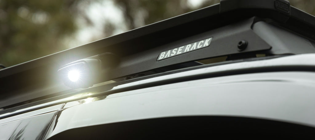 STEDI roof rack mount (pair) for Surface Rock Lights (ARB, RhinoRack, and many more..)