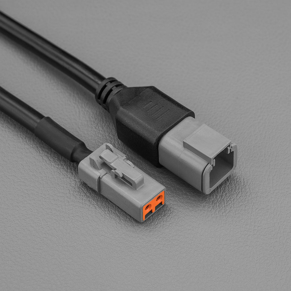 STEDI Plug & Play dual high beam/dual relay wiring harness for DT&DT-P connector connection