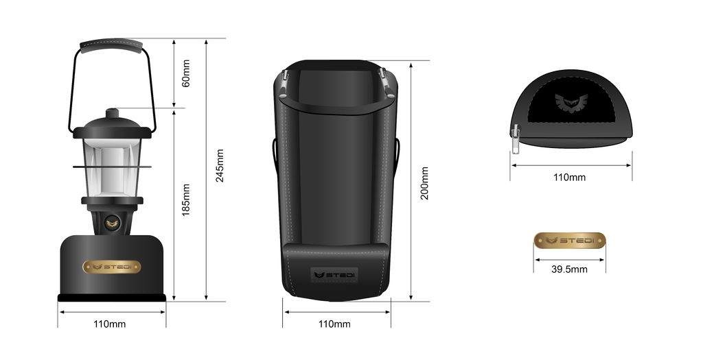 STEDI Stellar camping lamp