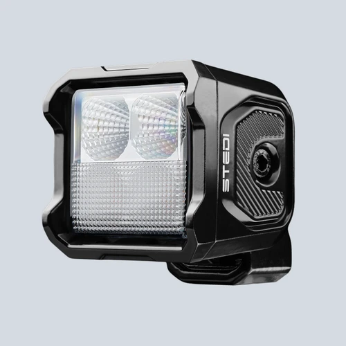 STEDI G4 Black Dual Colour Work Light (White/Amber)