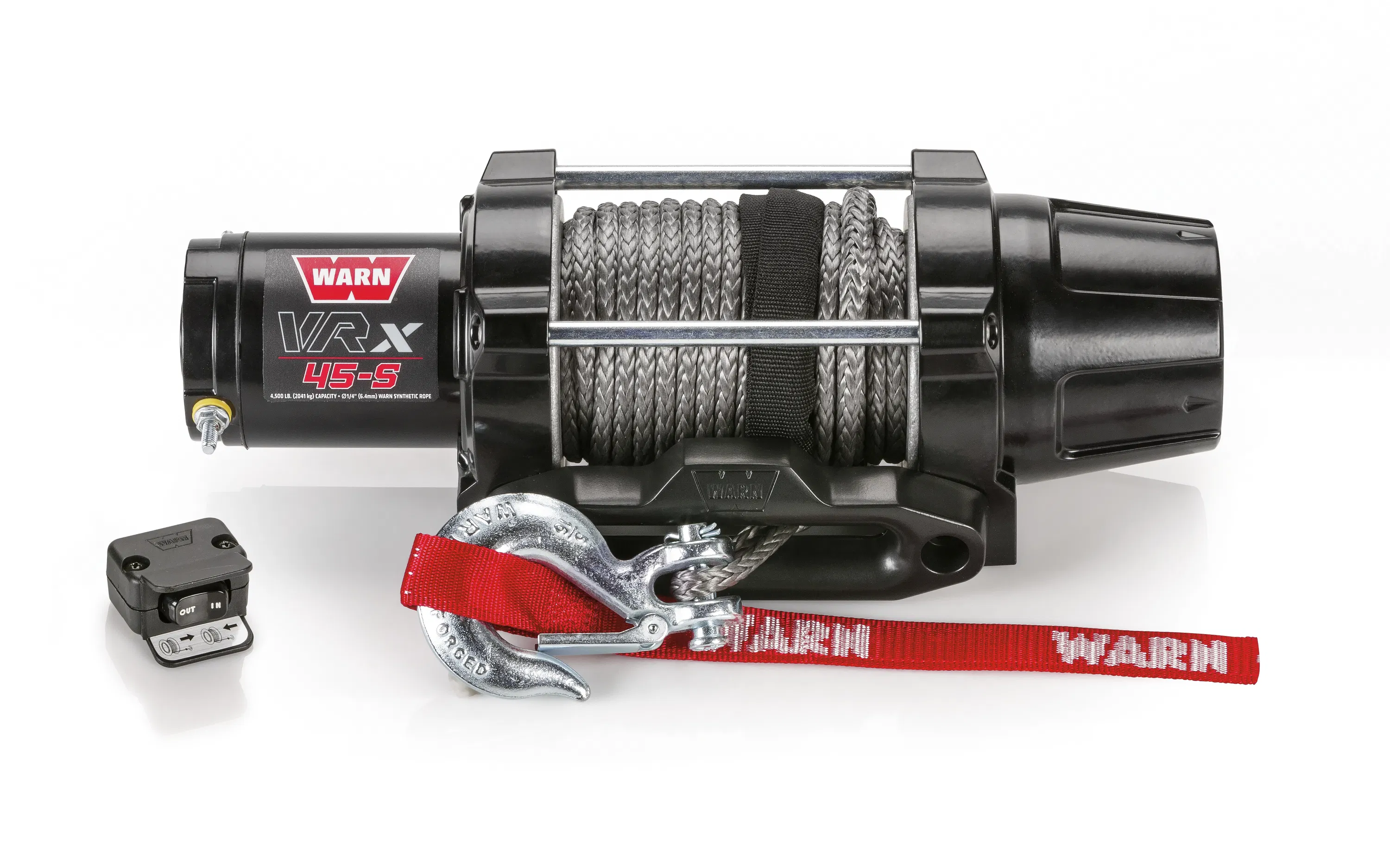 WARN Seilwinde VRX 45-S - 2041KG Zugkraft inkl. 15m Synthetic Seil