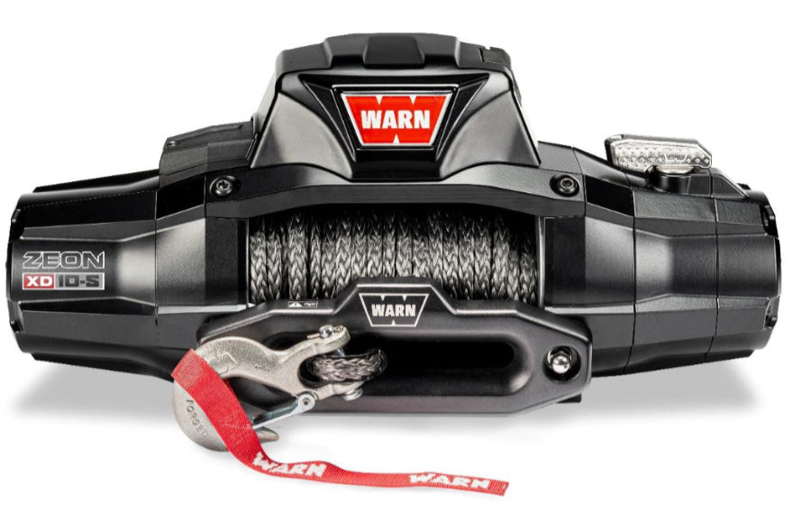 WARN Zeon XD 10s Seilwinde (12V) 4535KG Zugkraft inkl. Kunststoffseil - GPC-Offroad