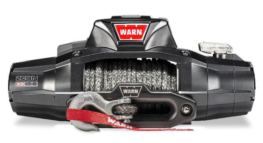 WARN Zeon XD 12s Seilwinde (12V) 5443KG Zugkraft inkl. Kunststoffseil - GPC-Offroad