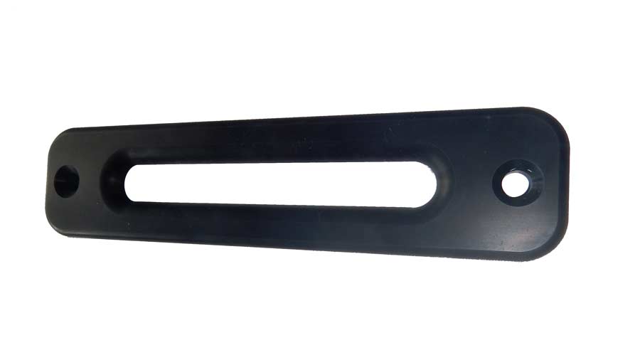 Seilwindenfenster - Alu eloxiert - Für Kunstoffseil - GPC-Offroad