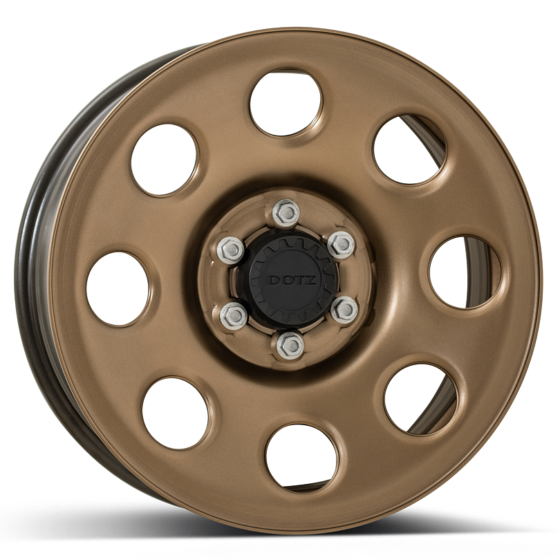 Dotz4x4 - Outland - 18 Zoll Stahlfelge - Bronze