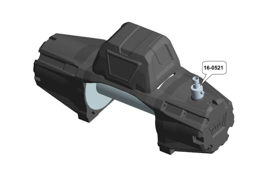 Freilaufhebel Verlängerung für WARN VR Evo Seilwinden - GPC-Offroad