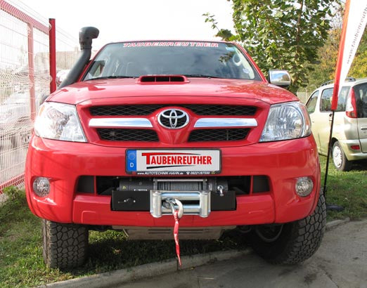 Seilwinden Anbausatz - Toyota Hilux VIGO (2005-2015) - GPC-Offroad