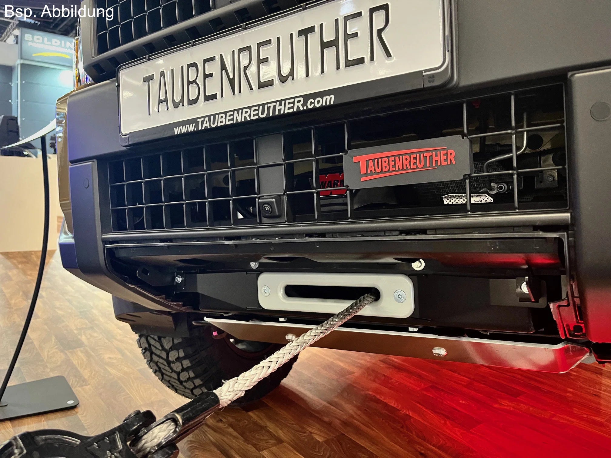 Seilwindenanbausatz - Toyota Land Cruiser J250