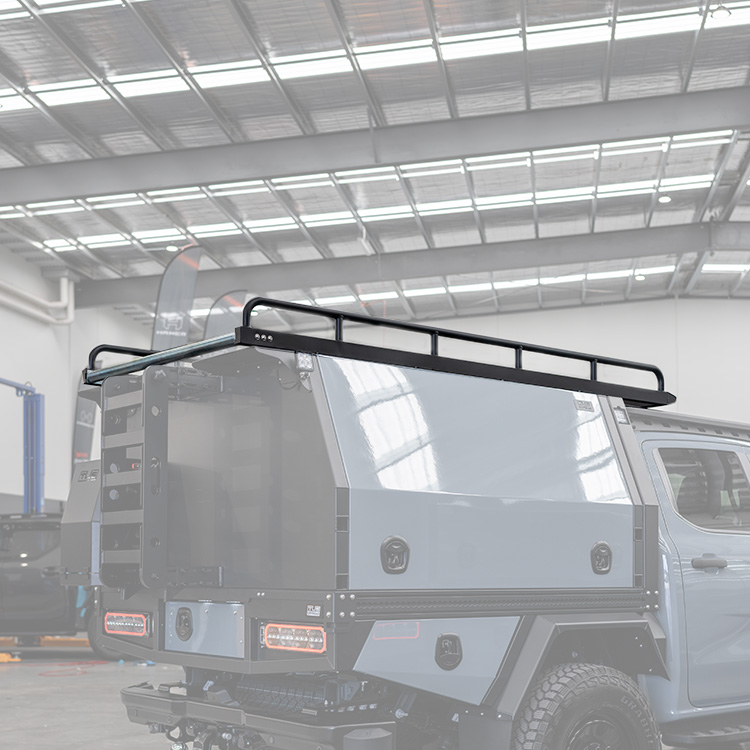 TUS-Offroad - DR2 - 2400mm Tradie Series Roof Rack mit Rollers