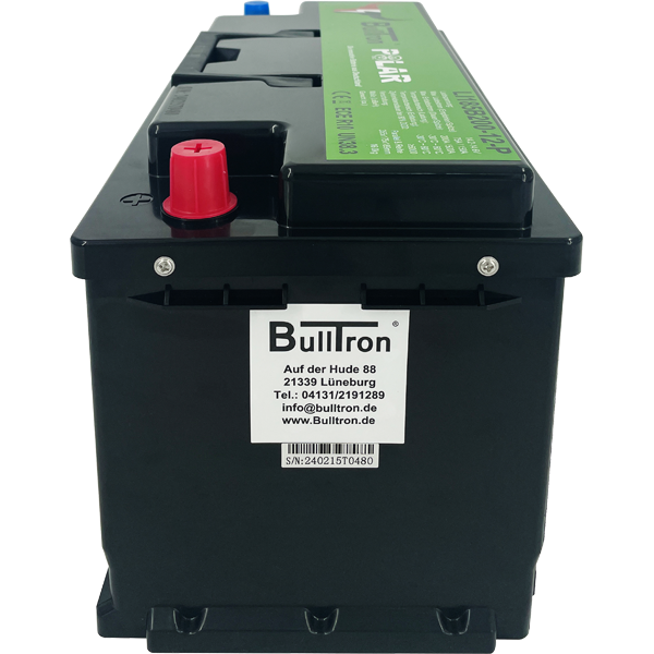 BullTron - 185Ah LiFePO4 12.8V Batterie mit Smart BMS, Bluetooth App und 5A aktiv Balancer - GPC-Offroad