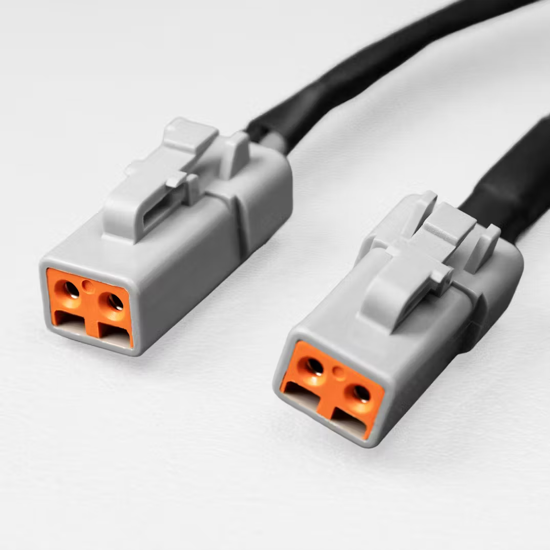 STEDI Plug and Play Quad High Beam Harness (DT-P) - 4 connectors, 2 relays