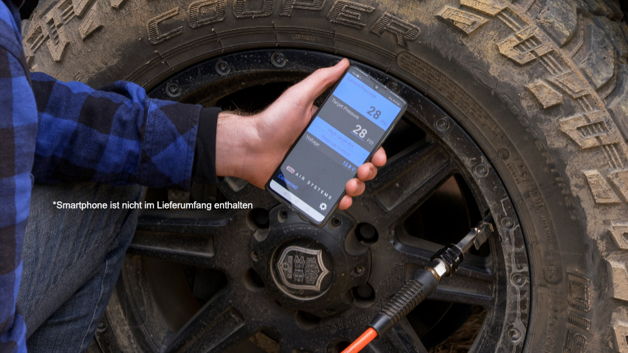 ARB tire valve block with Bluetooth control for ARB compressors