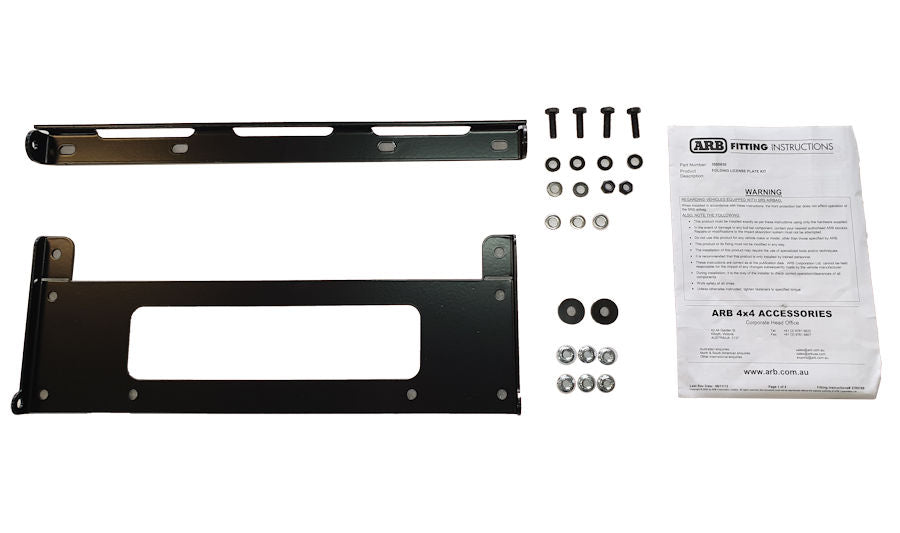 ARB - Foldable license plate holder