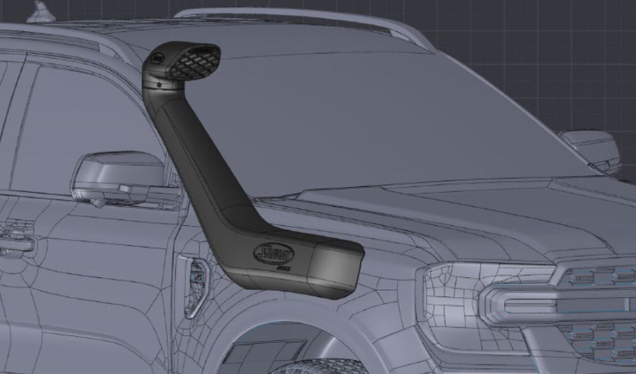 SAFARI Snorkel ARMAX Ford Ranger (ab 2022-) (2.0L+3.0L) - GPC-Offroad