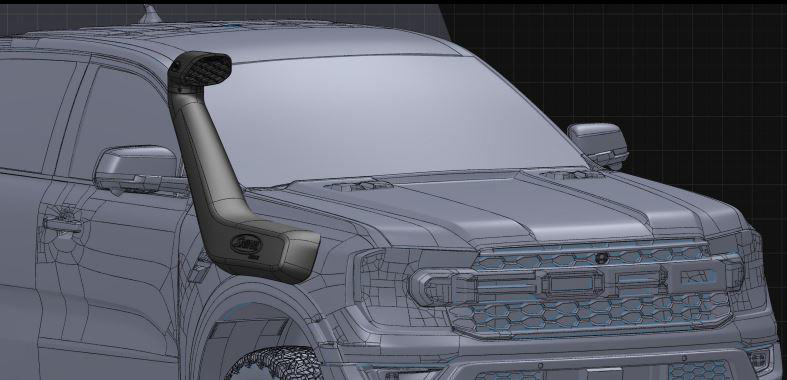 SAFARI Snorkel ARMAX Ford Ranger RAPTOR (2023+) - GPC-Offroad