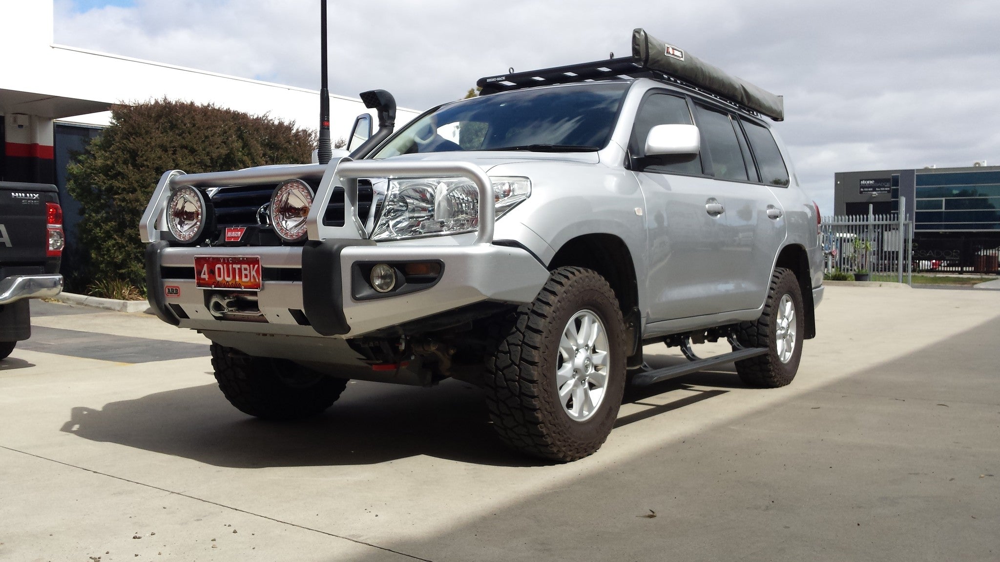 ClearView Elektronische Trittbretter - Toyota Land Cruiser 200 - GPC-Offroad