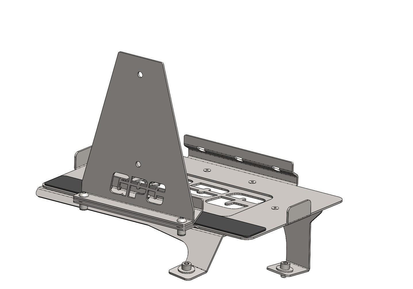 GPC Offroad - Bracket for auxiliary battery - TOYOTA HILUX REVO (from '16-) for 100Ah (e.g. SuperB) or similar
