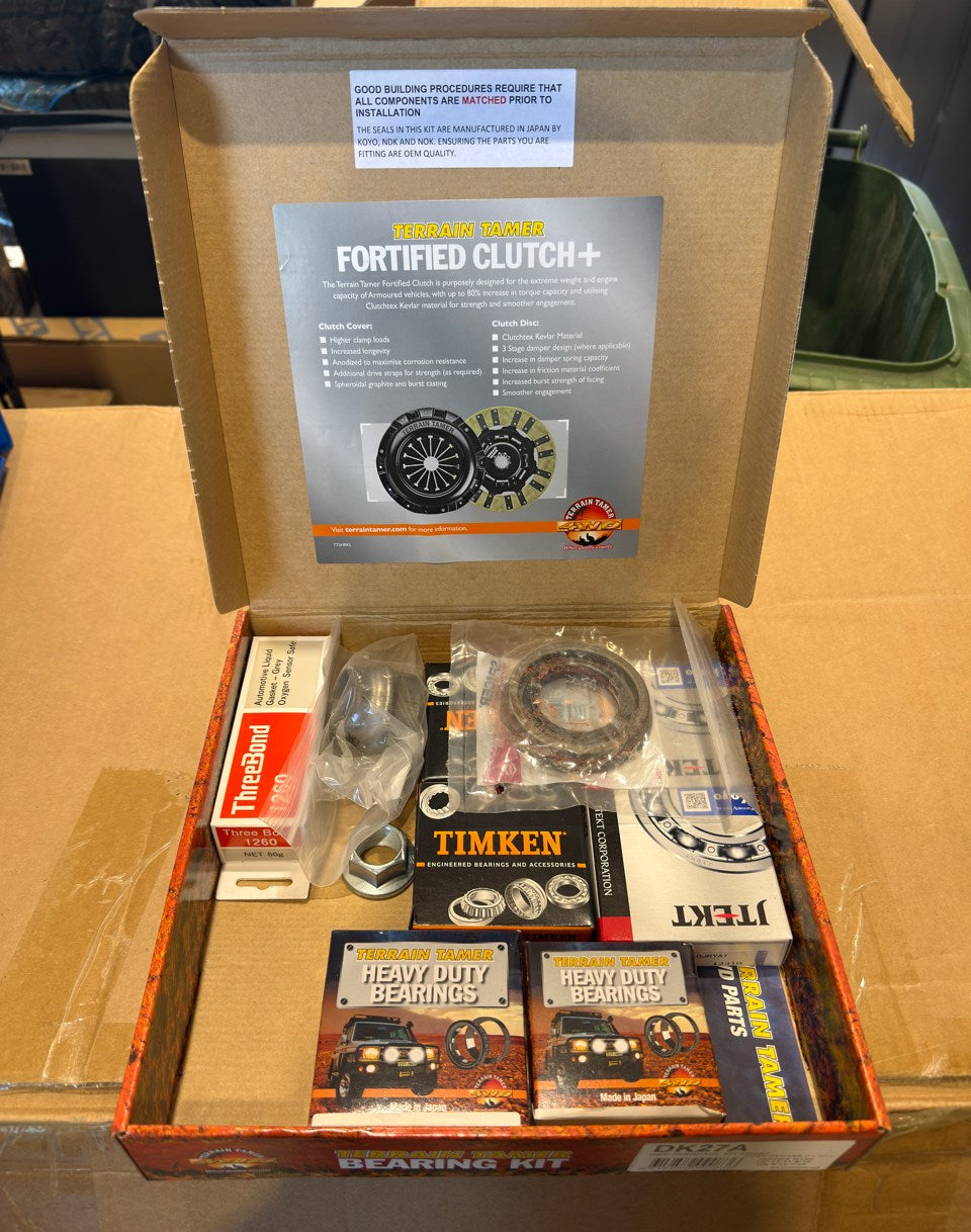 TerrainTamer - Ford PXI/II/III Ranger Diff-Rebuild Kit VORNE - komplett Set