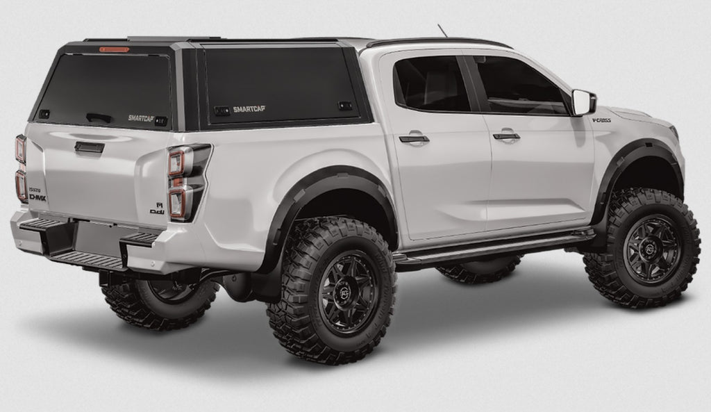RSI EVO Defender Edelstahl Hardtop - Isuzu Dmax (2022+) - Schwarz Matt