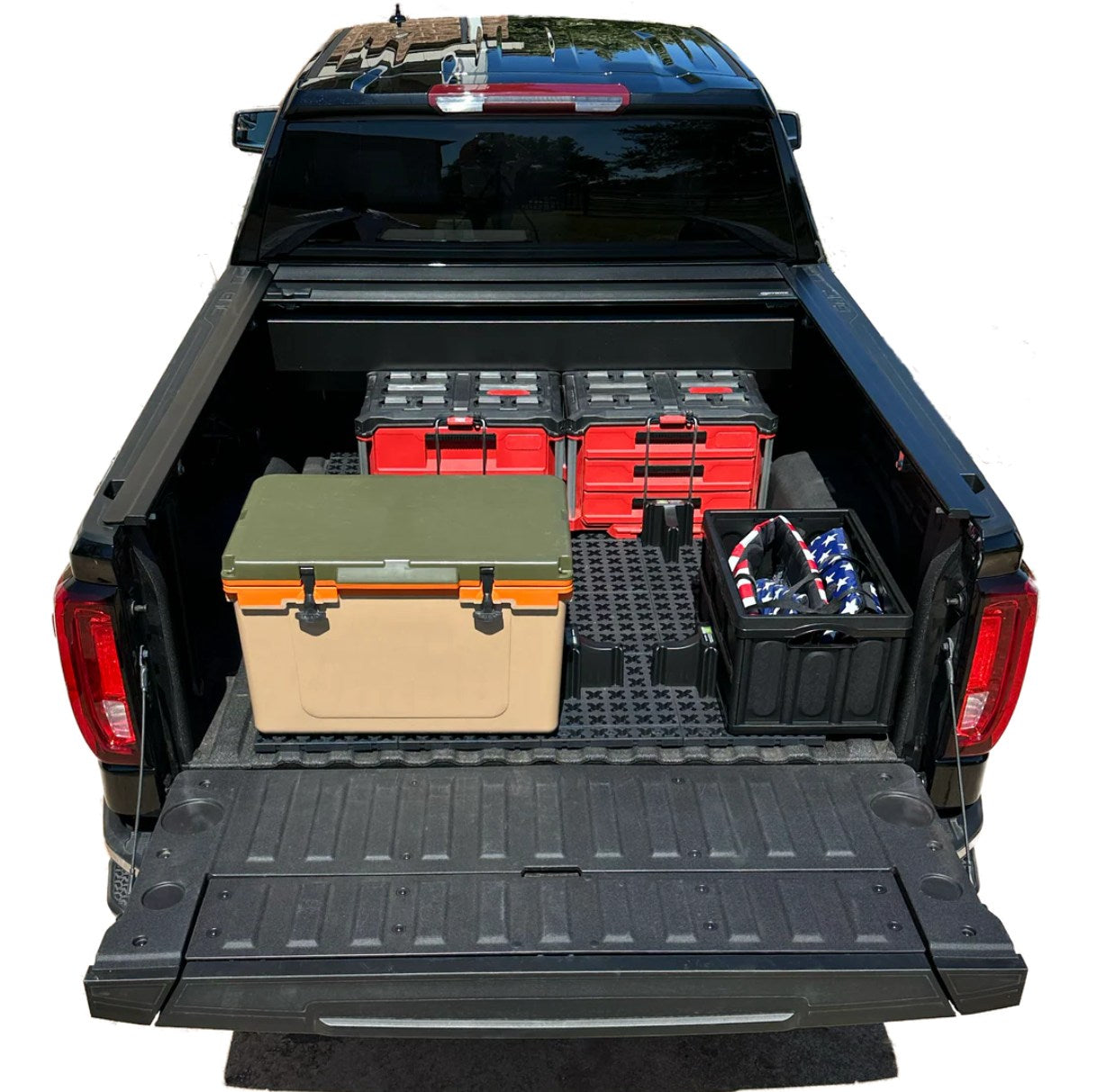 Tmat Midsize Double Cab Truck Bed Organizer - Without Drainage