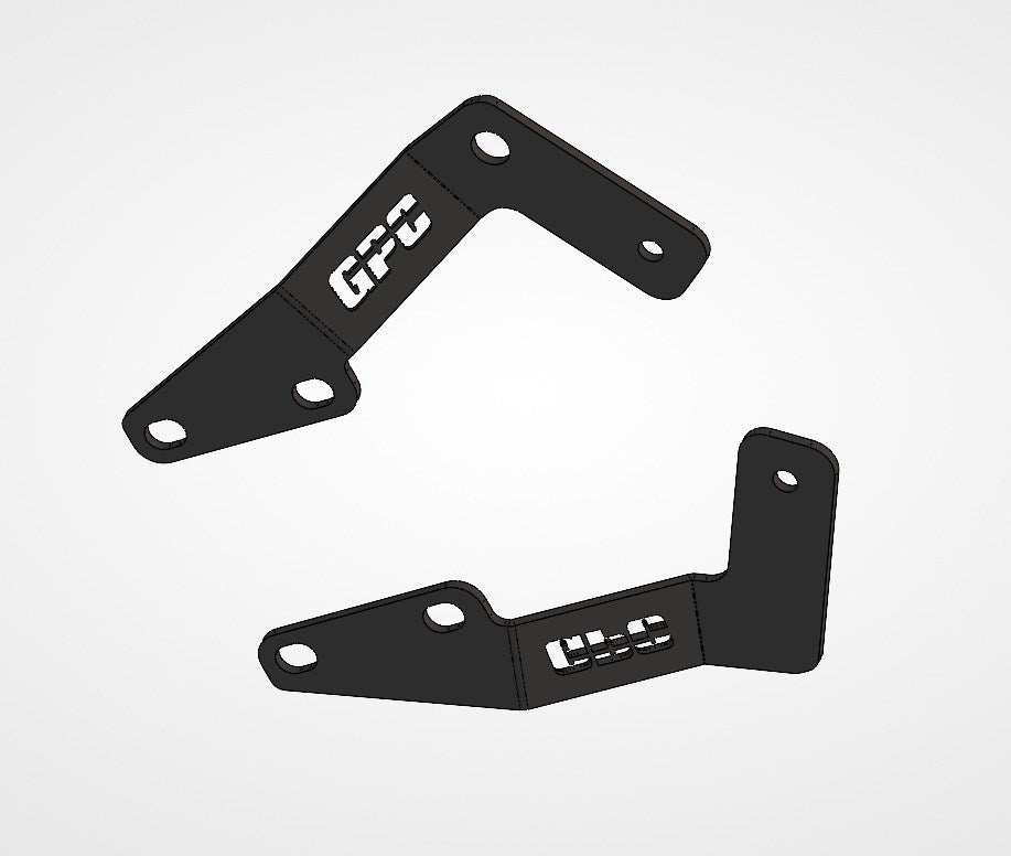 GPC Motorhaubenhalter für LED Spots - Toyota Landcrusier Prado (2009-2017) - GPC-Offroad