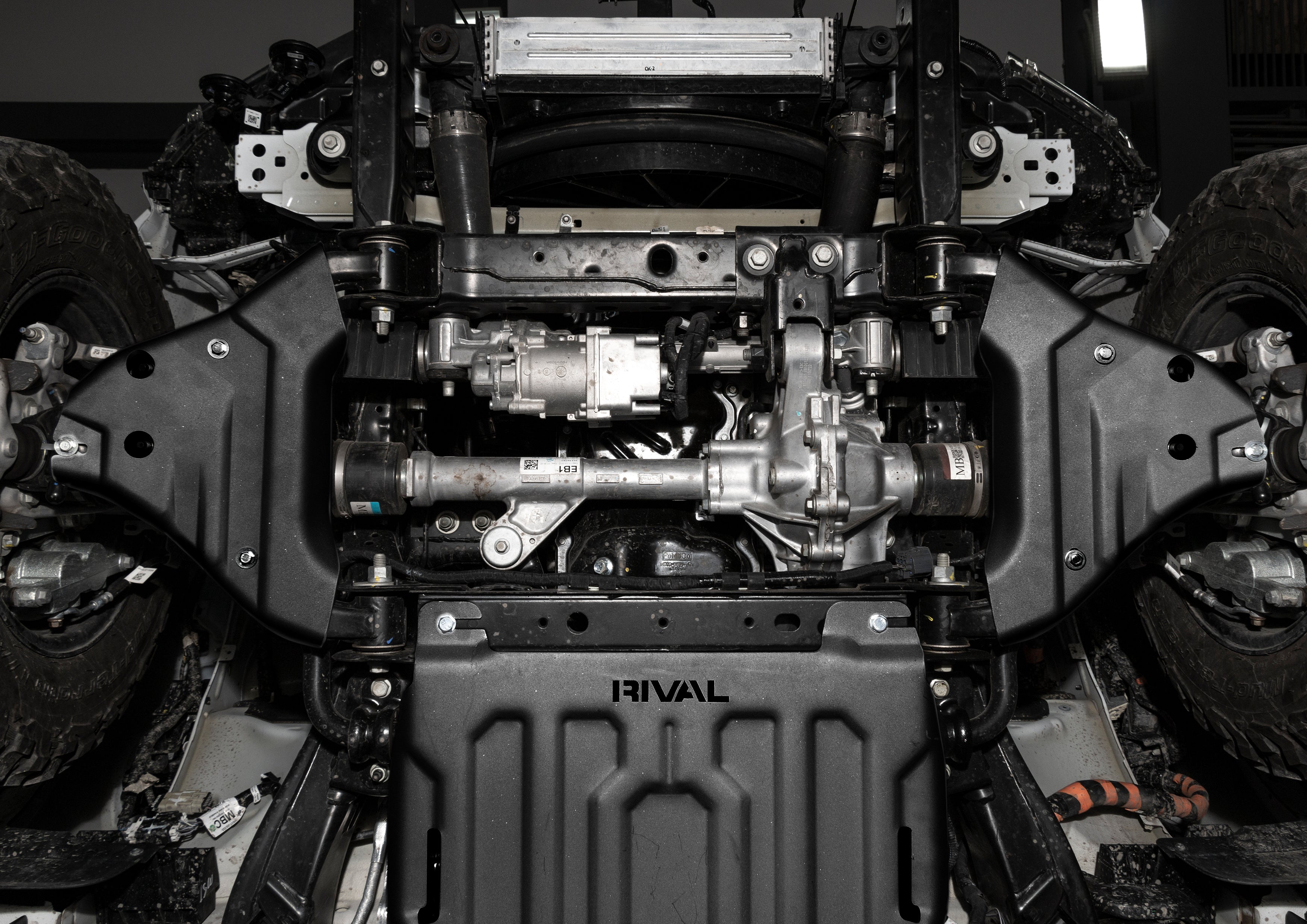 RIVAL4x4 underrun protection complete for Ford Ranger (Next-Gen, PX4 from 2022-)