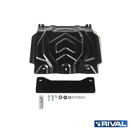 RIVAL4x4 Motor Unterfahrschutz Fiat Fullback 2016-2020; Mitsubishi L200 2015-2019; 2018-2023; Pajero Sport 2016-2021; 2021-; 2,4 l. / Dieselkraftstoff; 3 l. / Benzin