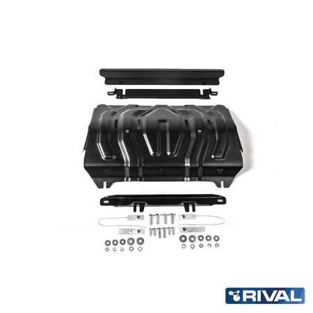 RIVAL4x4 Kühler Unterfahrschutz Fiat Fullback 2016-2020; Mitsubishi L200 2015-2019; 2018-2023; Pajero Sport 2016-2021; 2021-; 2,4 l. / Dieselkraftstoff; 3 l. / Benzin