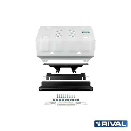 RIVAL4x4 Kühler Unterfahrschutz Fiat Fullback 2016-2020; Mitsubishi L200 2015-2019; 2018-2023; Pajero Sport 2016-2021; 2021-; 2,4 l. / Dieselkraftstoff; 3 l. / Benzin