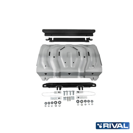 RIVAL4x4 Kühler Unterfahrschutz Fiat Fullback 2016-2020; Mitsubishi L200 2015-2019; 2018-2023; Pajero Sport 2016-2021; 2021-; 2,4 l. / Dieselkraftstoff; 3 l. / Benzin