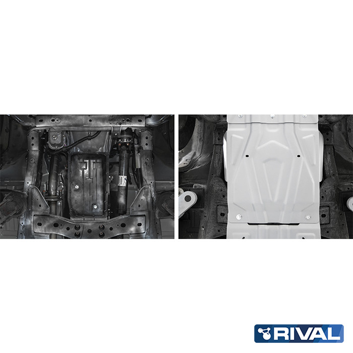 RIVAL4x4 Unterfahrschutz Getriebe Mitsubishi L200 2006-2014; 2013-2015; 2015-2019; 2018-2023;