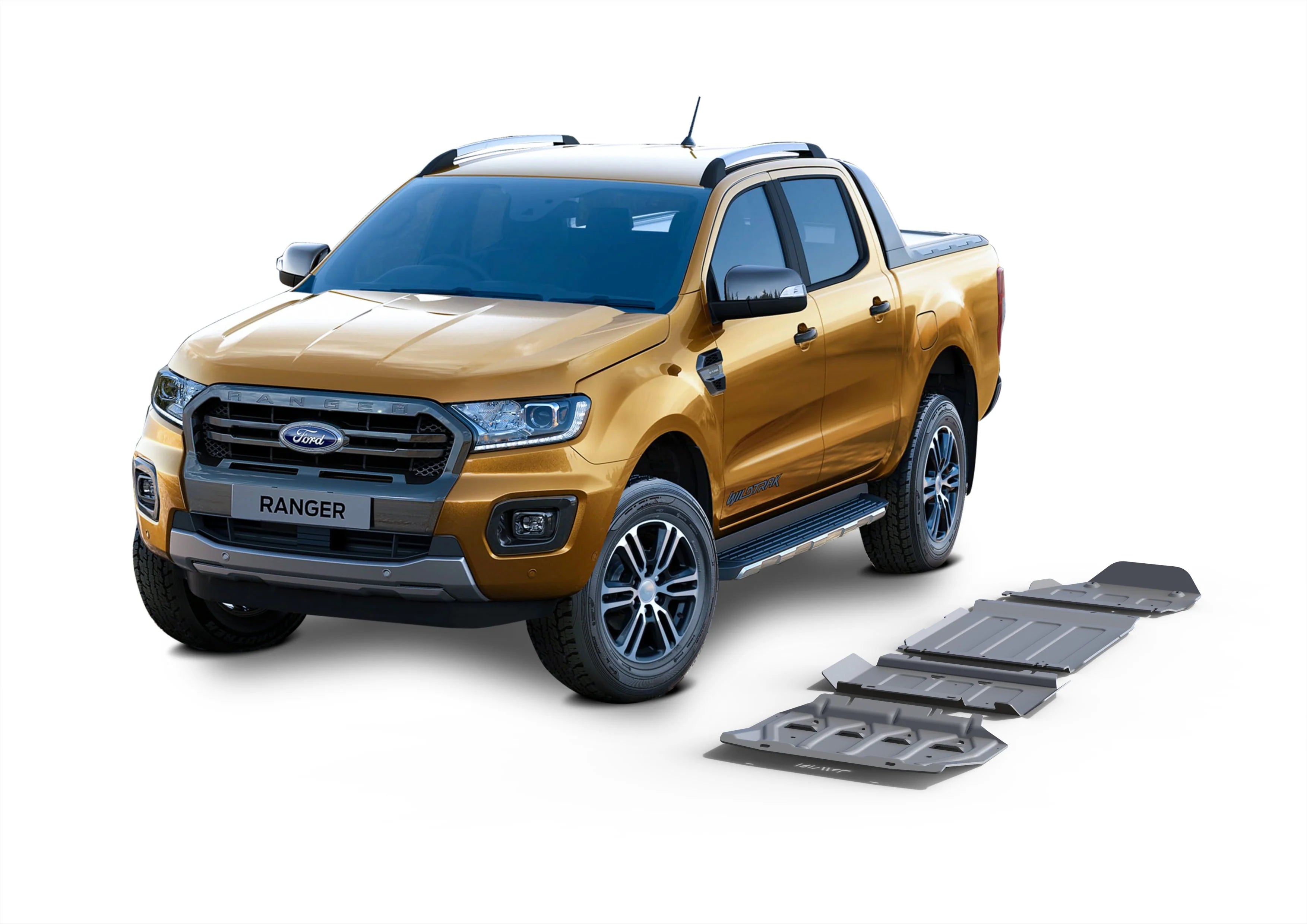RIVAL4x4 Unterfahrschutz komplett für Ford Ranger (PX1-PX2 ab 2011-19) - GPC-Offroad