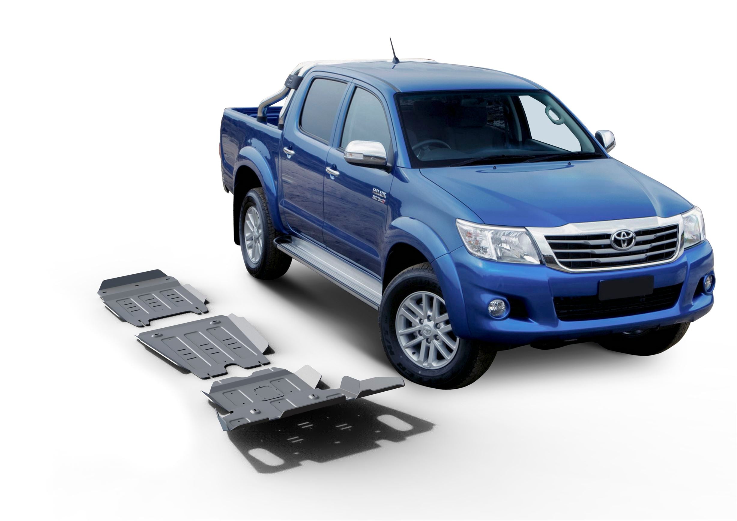 RIVAL4x4 Unterfahrschutz komplett für Toyota Hilux Vigo 2005-2015 (2,5TD; 3,0TD)