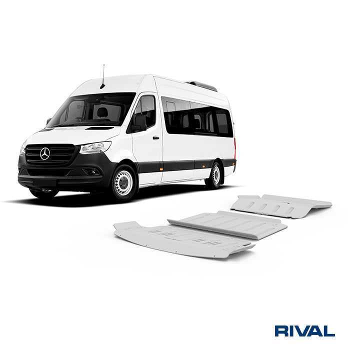 Rival4x4 Unterfahrschutz Set (Mercedes Sprinter 2.1L ab 2023-) 3 Teilig