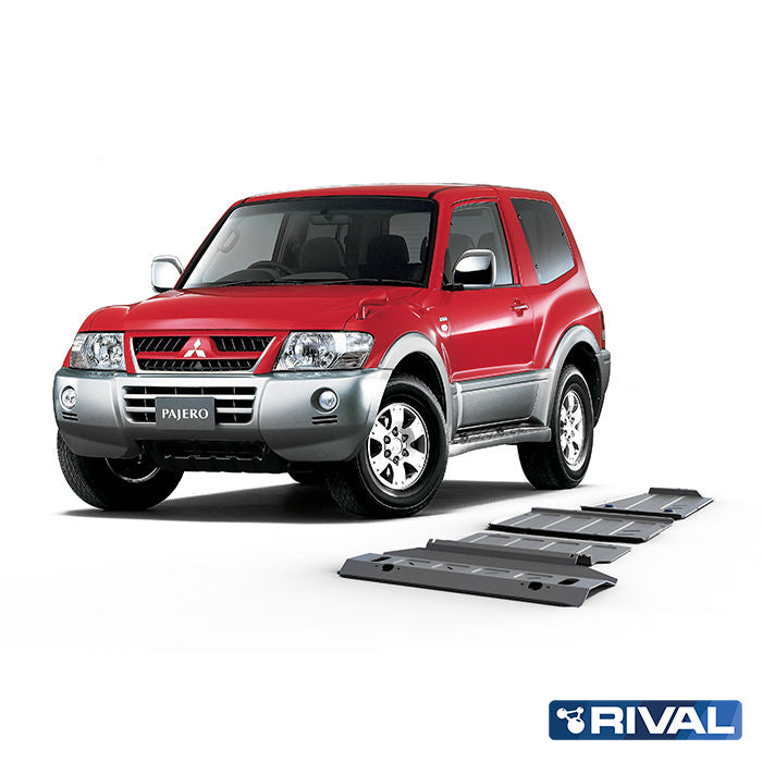 RIVAL4x4 Unterfahrschutz komplett für Mitsubishi Pajero (2006-2022)