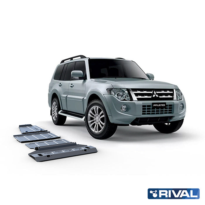 RIVAL4x4 Unterfahrschutz komplett für Mitsubishi Pajero (2006-2022)