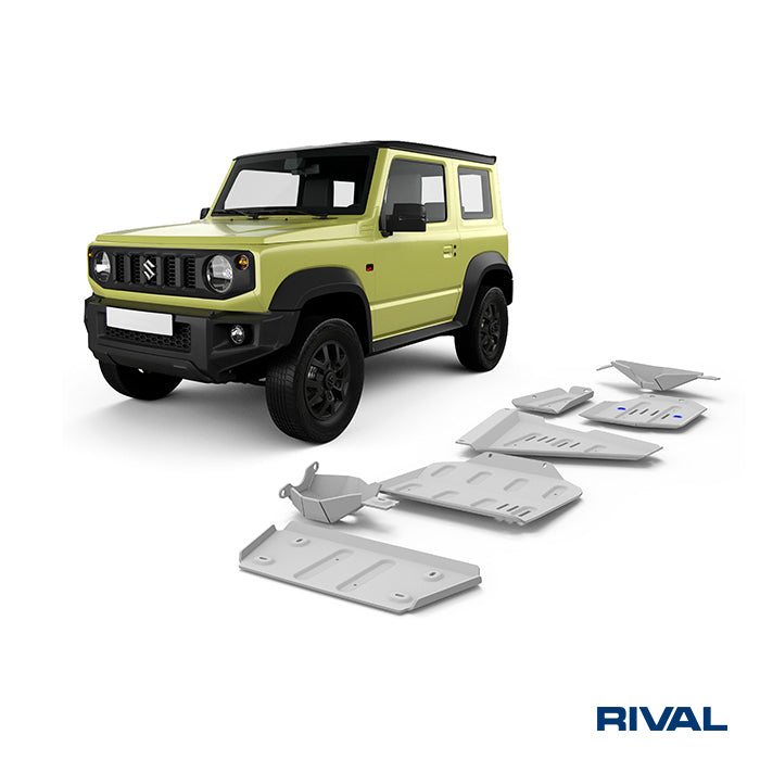 RIVAL4x4 Unterfahrschutz Set - Suzuki Jimny (ab 2018-) - 6 Teilig - GPC-Offroad