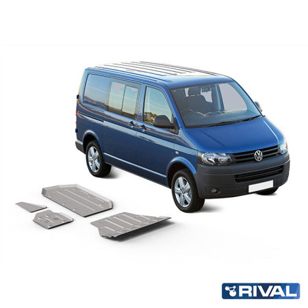 RIVAL4x4 Unterfahrschutz Komplett für Transporter 2.0L (Caravelle, Multivan) (ab 2003-) - GPC-Offroad