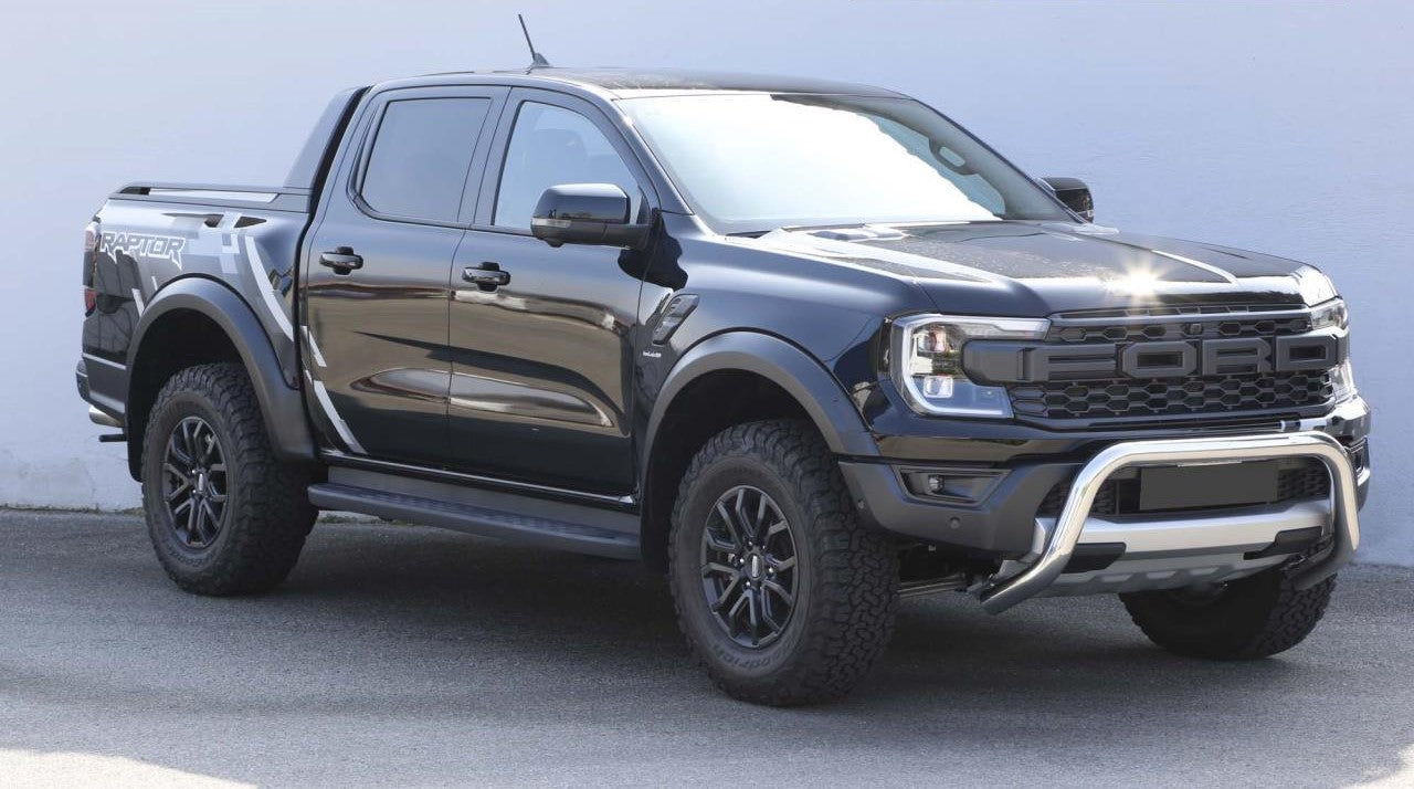 Ford Ranger Raptor front protection bar chrome stainless steel 76mm (from 2023-) 