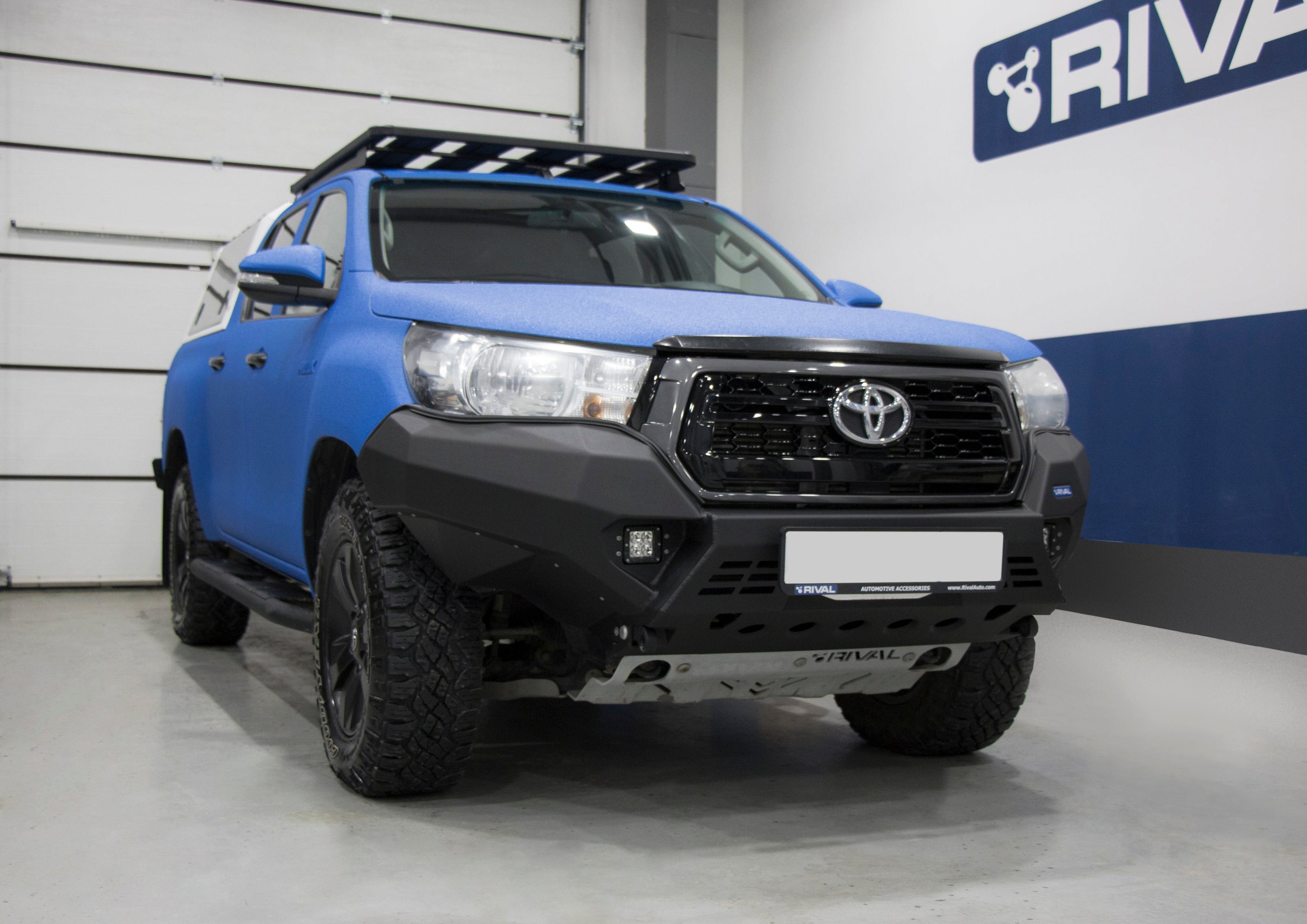 RIVAL4x4 Alu HD-Seilwindenstoßstange für Toyota Hilux Executive/REVO (2018-2020) - GPC-Offroad