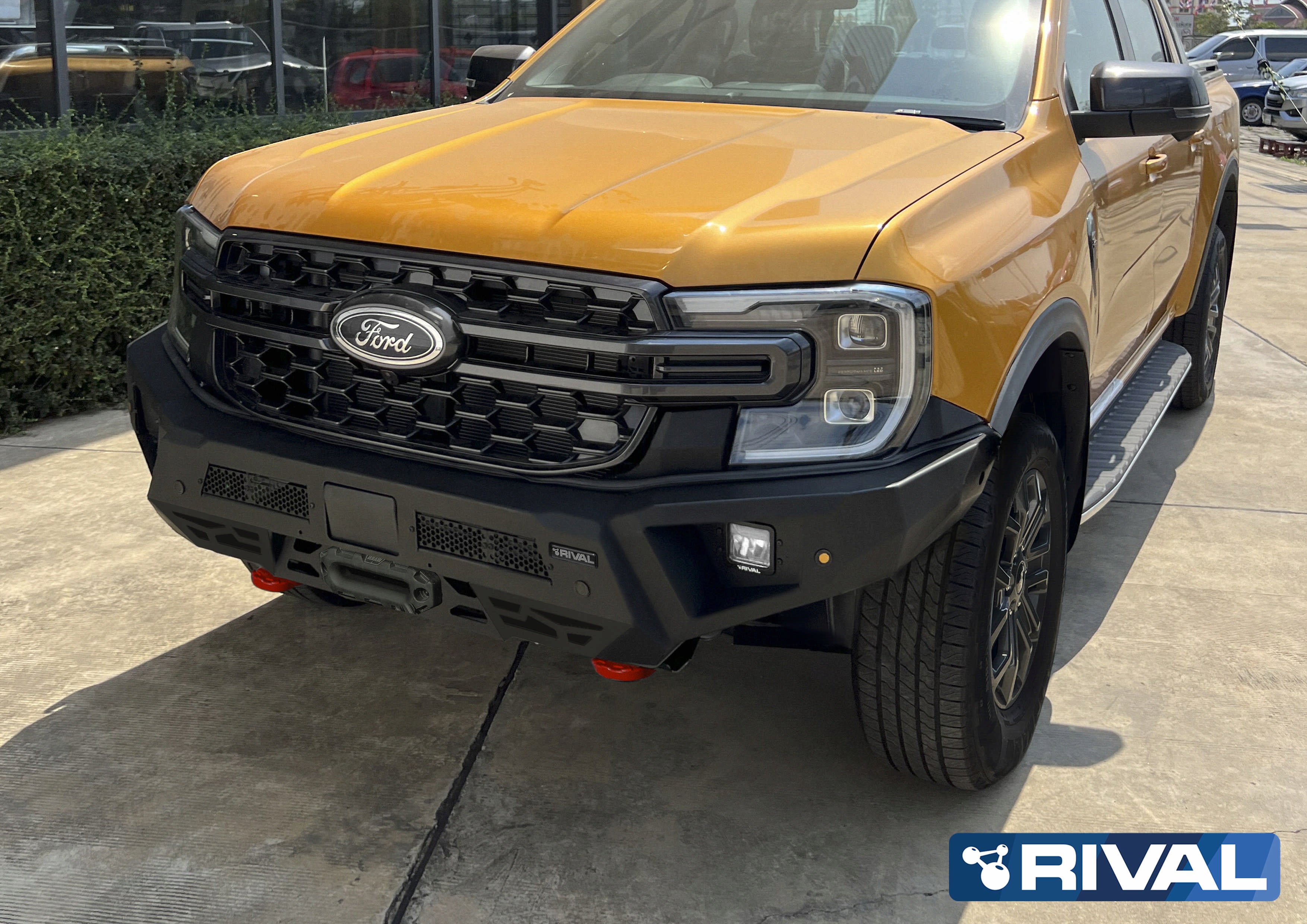 RIVAL4x4 Alu HD-Seilwindenstoßstange für Ford Ranger Next-Gen 2022+