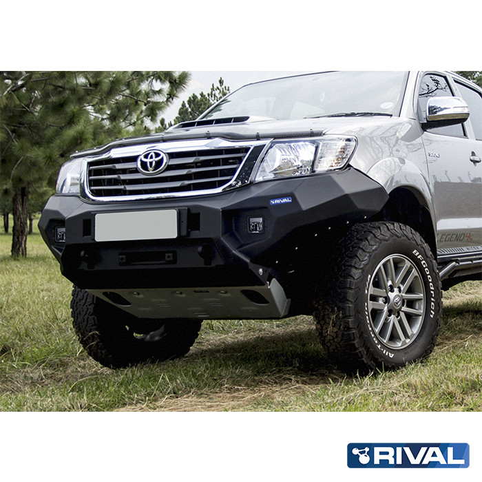 RIVAL Stoßstange mit RUNVA 11Expedition und Nebelscheinwerfer für Toyota Hilux 2011-2015