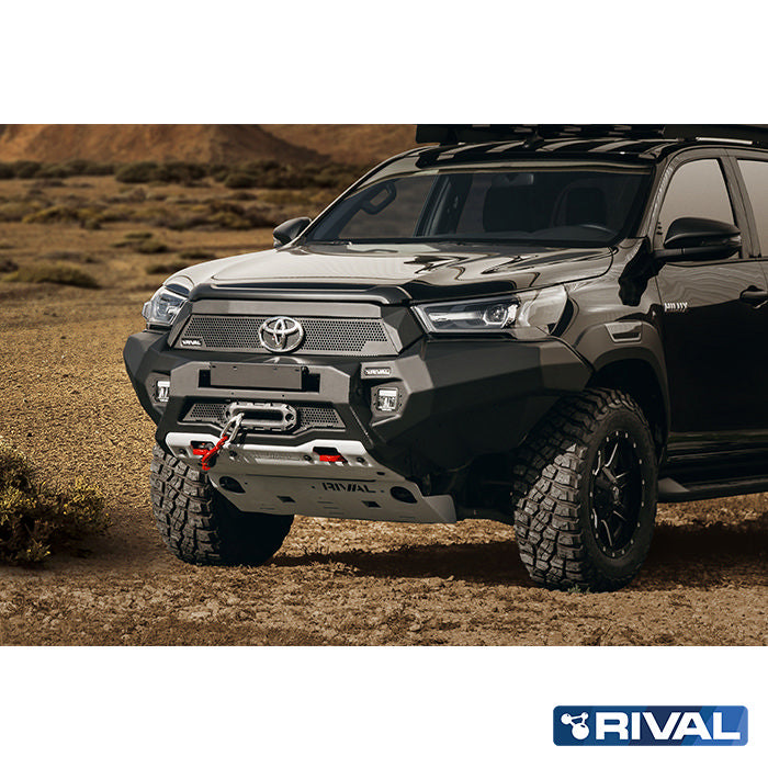 RIVAL4x4 aluminum HD winch bumper for Toyota Hilux (from 2021-)