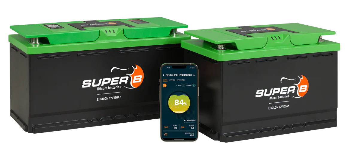 SuperB Epsilon 12V 100Ah Lithium Batterie