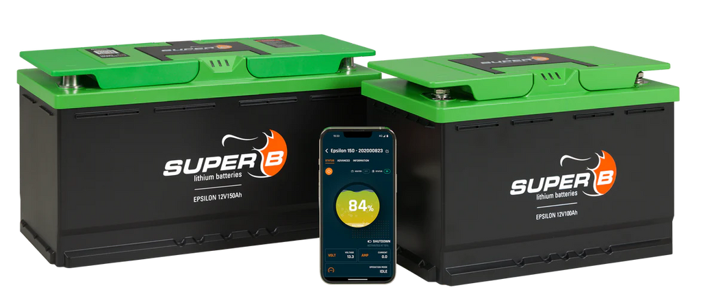 SuperB Epsilon 12V 100Ah Lithium Batterie