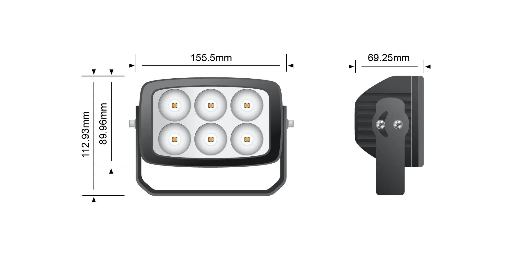 STEDI 30W Hochleistungs LED Flood Work Light